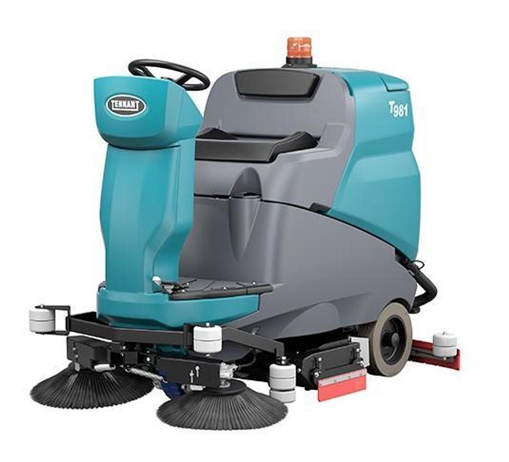 T981 Ride-On Floor Scrubber