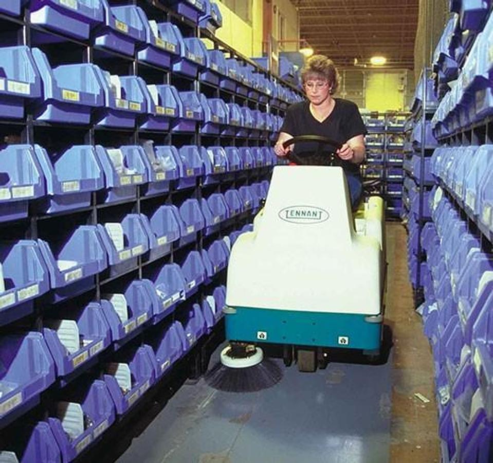 6100 Sub-Compact Battery Ride-On Floor Sweeper