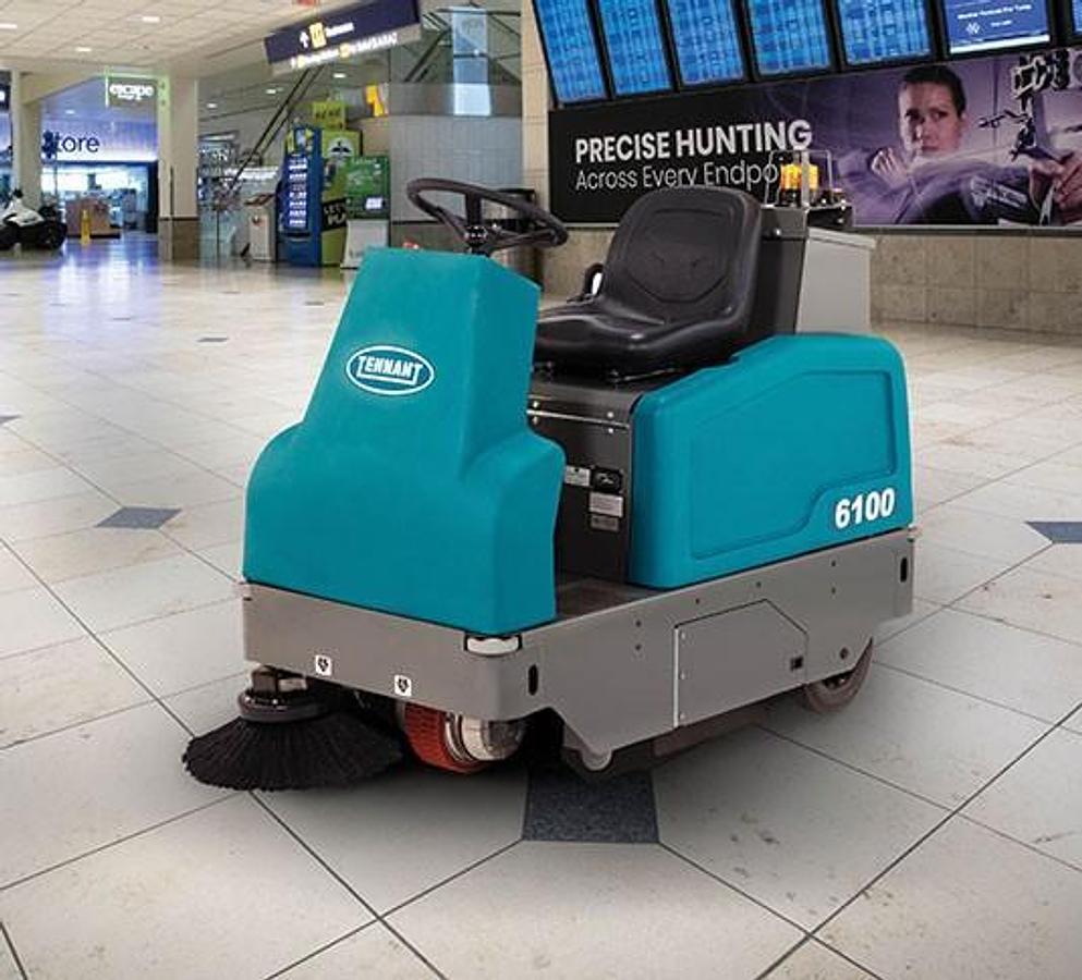 6100 Sub-Compact Battery Ride-On Floor Sweeper