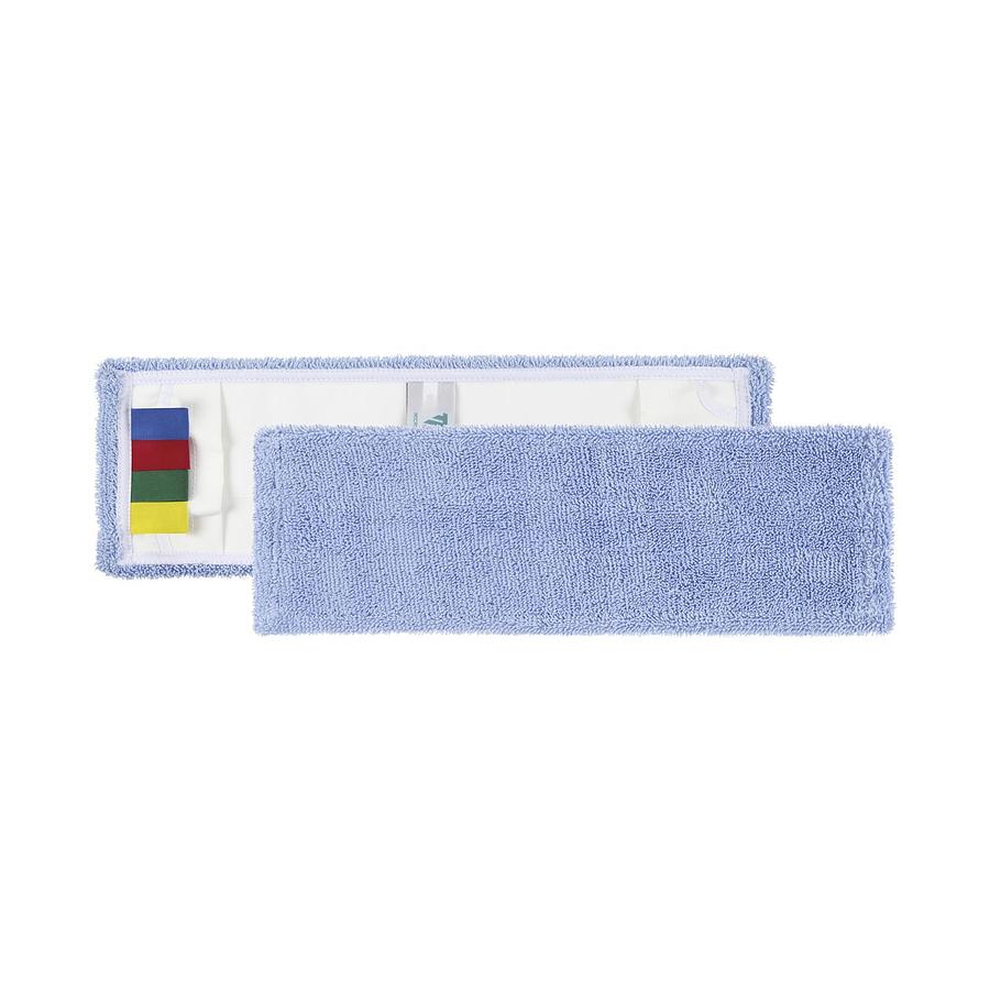 Premium MF Mop Twisted blue Pocket EU Ecolabel 50 cm