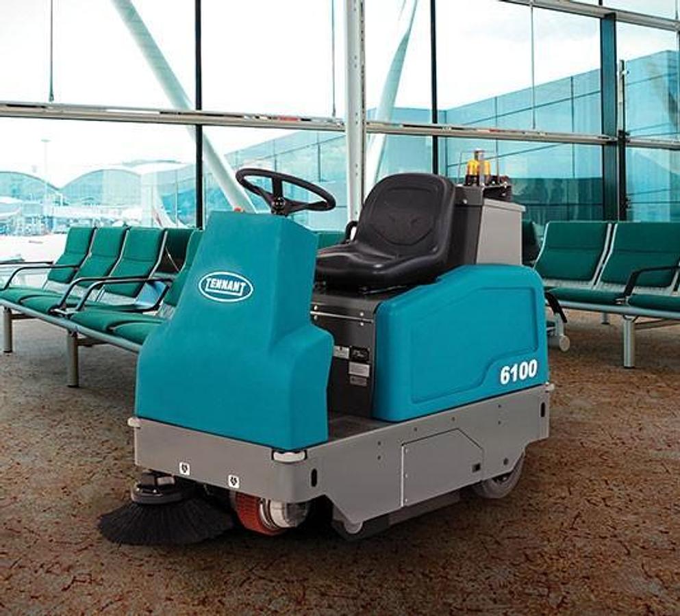 6100 Sub-Compact Battery Ride-On Floor Sweeper