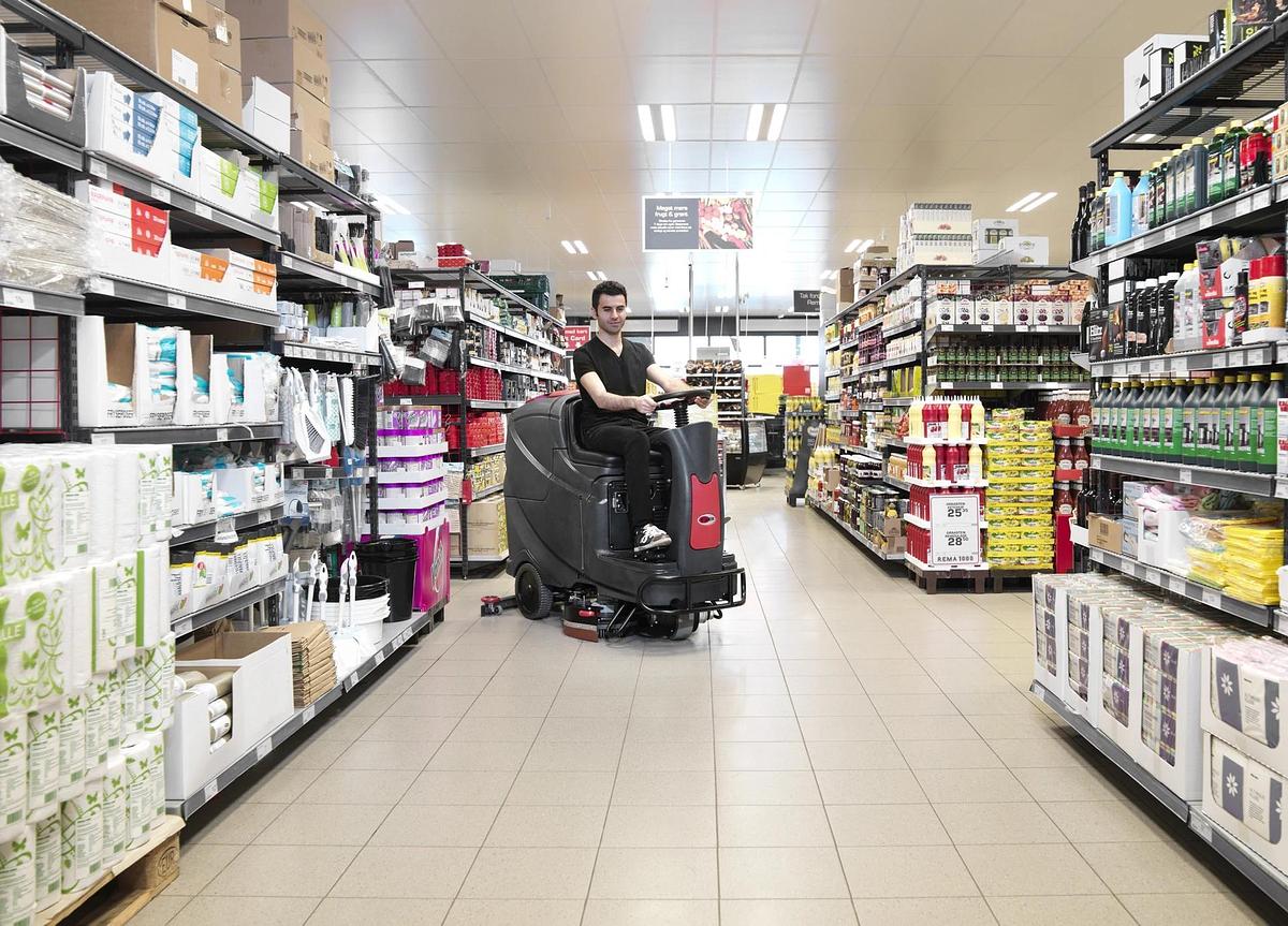 AS710R-US RIDE-ON SCRUBBER 24V