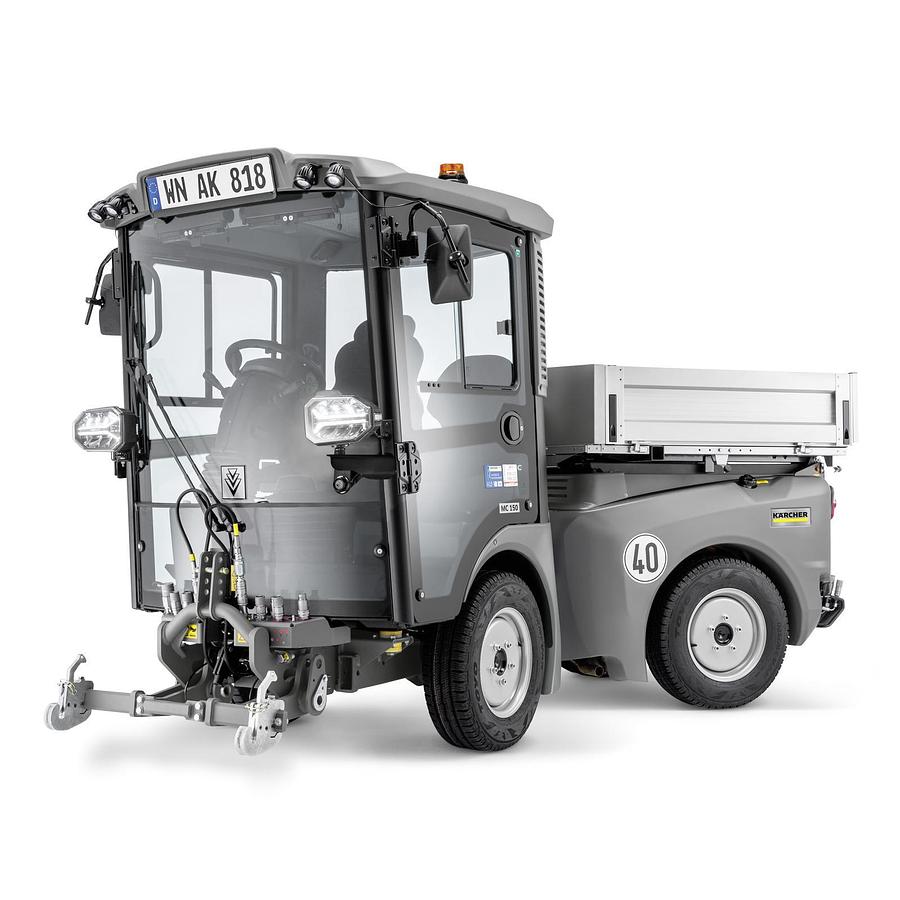 Vacuum sweeper MC 150