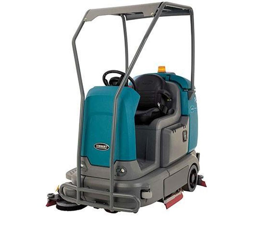 T12 Compact Battery Ride-On Floor Scrubber