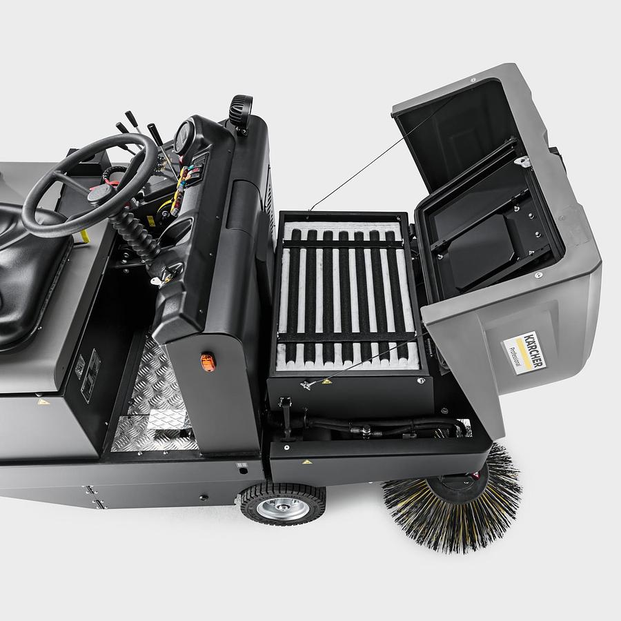 Vacuum sweeper KM 105/180 R Bp Pack Li+FC