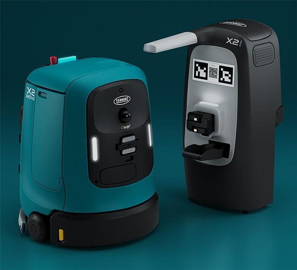 X2 ROVR SCRUB Autonomous Floor Scrubber