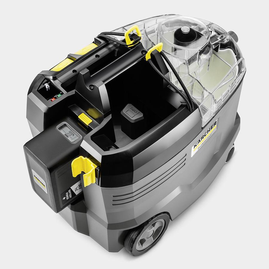 Battery powered spray extraction machine Puzzi 9/1 Bp Adv