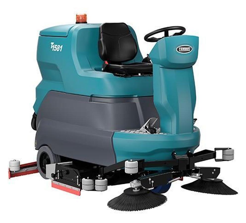 T1581 Ride-On Floor Scrubber