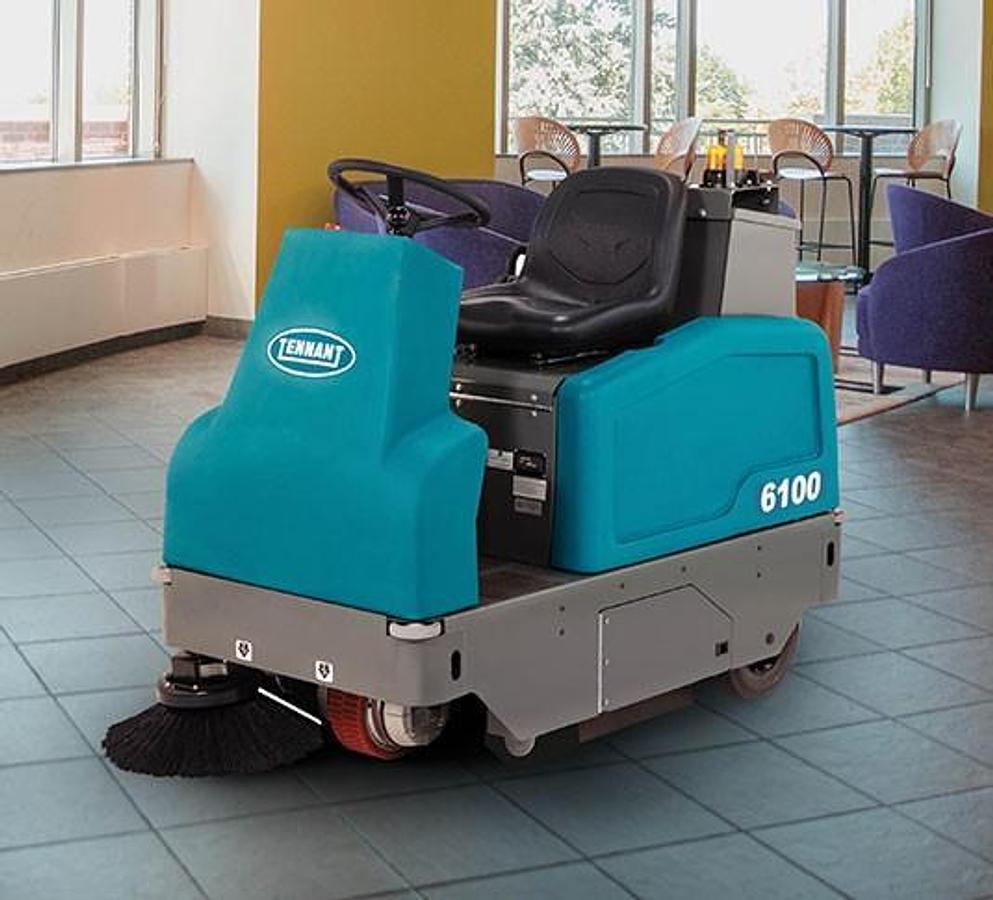 6100 Sub-Compact Battery Ride-On Floor Sweeper