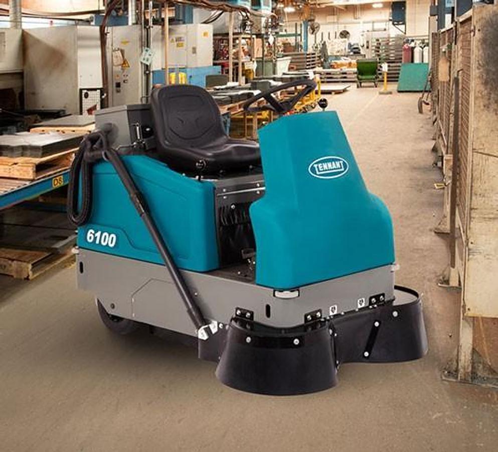 6100 Sub-Compact Battery Ride-On Floor Sweeper