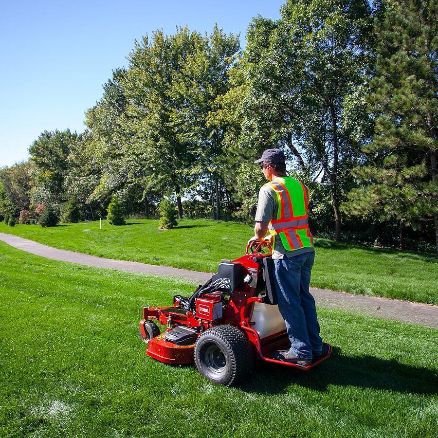 GrandStand® MULTI FORCE Stand-On Gas Mower