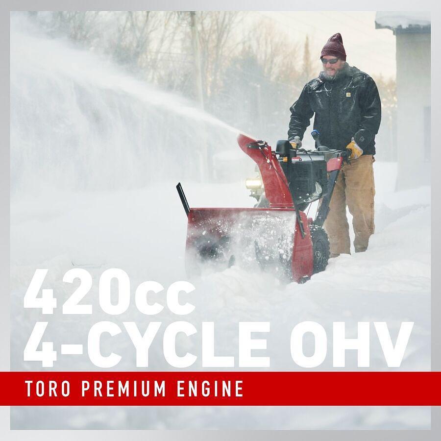 28 in. (71 cm) Power Max® HD 1428 OHXE Commercial Two-Stage Gas Snow Blower