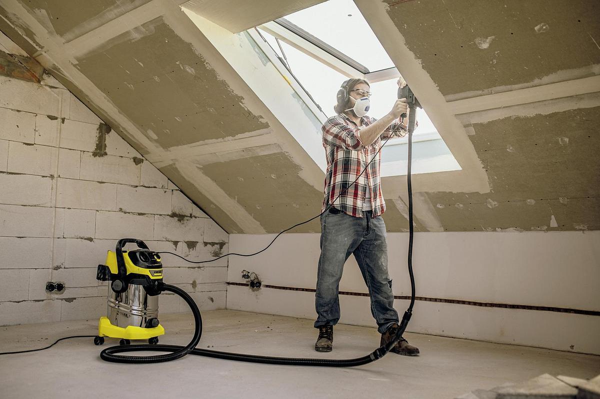 Wet and dry vacuum cleaner WD 6 P S V-30/8/35/T