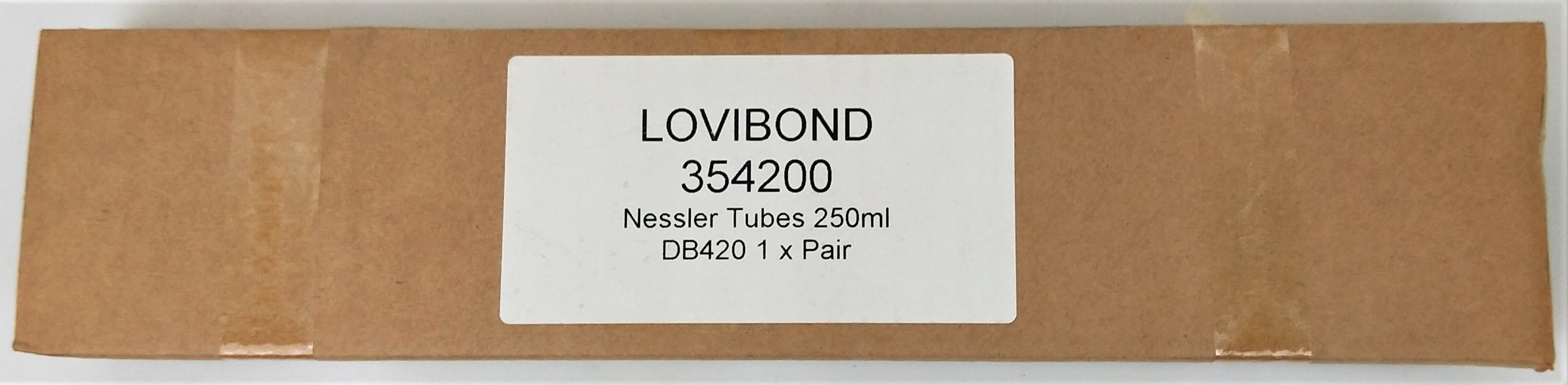 New Open Box Lovibond 354200 Nessler DB420 Cylinder Tubes (Set of 3)