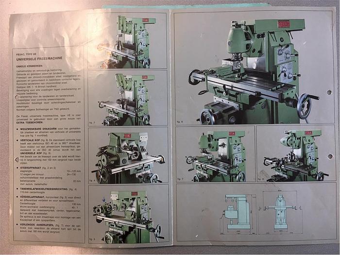 Gebruikt Fexac UE freesmachine