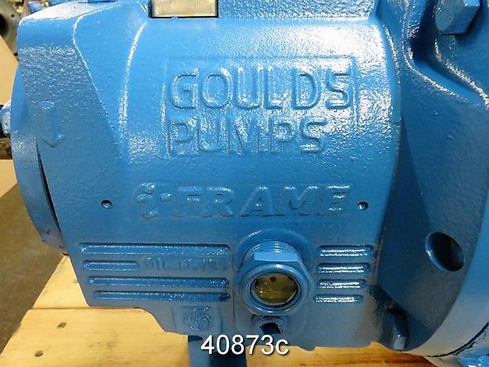 Used Goulds 3196 1.5x3x13 Pump, SS Casing, SS Impeller #40873