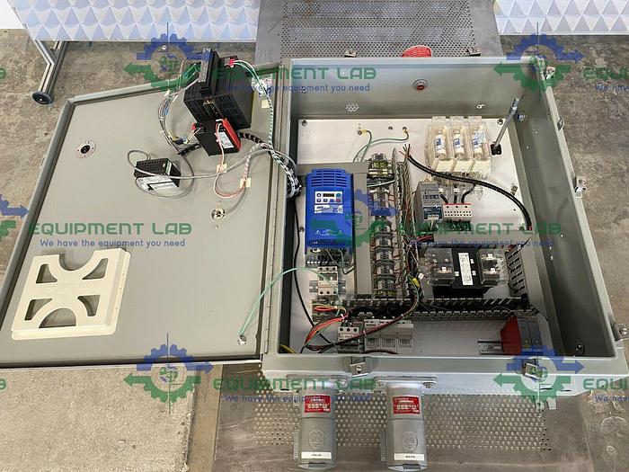 Used Fuji PHL11B12 PHL Paperless Record & Lenze SMVector ESV5 Inverter in Enclosure