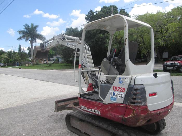 Used 2015 Takeuchi TB228 Mini Excavator