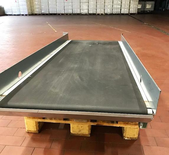 Gebraucht TRANSNORM Gurtförderer, Steigförderer, Förderband 1,9m 1100