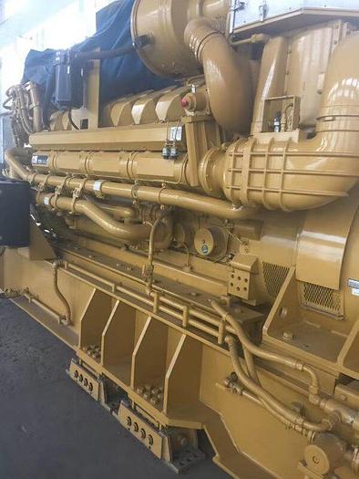 Used Caterpillar C 175 engine with Kato generators Very low working hours.