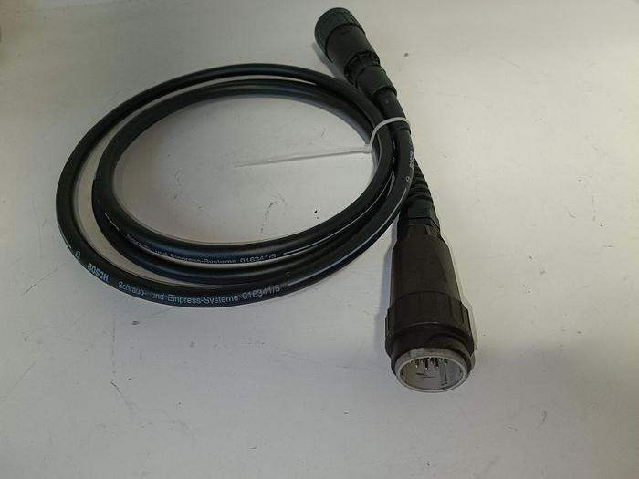 Schrauberleitung / Kabel mit Amphenol Steckverbinder, 016341/5, 2,5m, Bosch Rexroth, neu