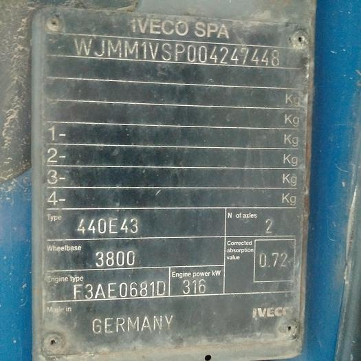 Usado 2001 IVECO Eurostar 440E43 tractor unit