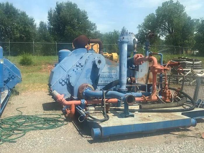 Used A-1100 PT Oilwell 1100 HP Triplex Mud Pump Pkgs. w/ 3508B SCAC CAT Power Units w/ C-300-80 NOV Torque Converters