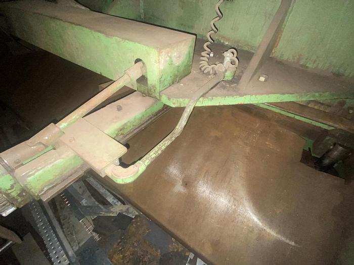 Used Morgan Rushworth 3m x 6mm Guillotine Shears