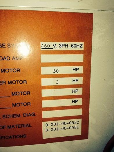 Used 18 in. X 24 in. RAPID GRANULATOR WITH BLOWER & CYCLONE (#8281)