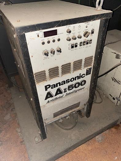 Used Panasonic Robotic Weld Cell with Rotary Table,  Panasonic YA-1NAR61 Controller
