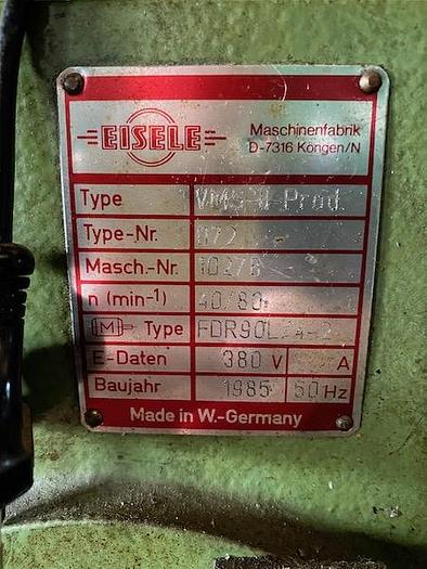 Used USED SEMI AUTOMATIC CIRCULAR SAW MANUF EISELE, MODEL VMS-II-PROD - BUILT 1985