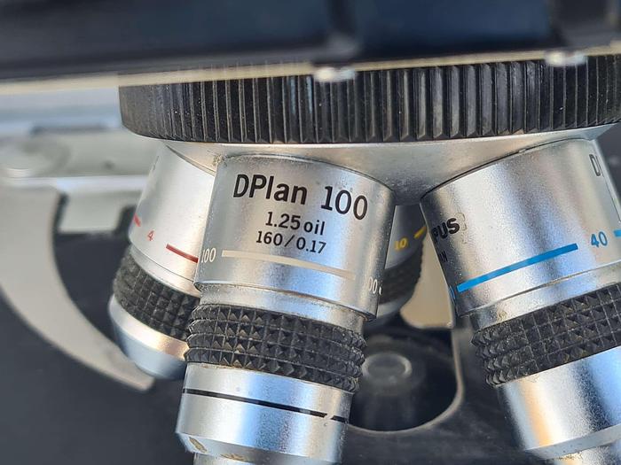 Used Olympus BH-2 Microscope with 5 objectives