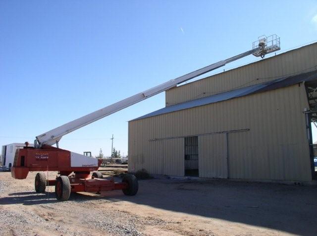 Used 80 foot SNORKEL Model TB-A80RD Aerial Boom Lift; Work Platform