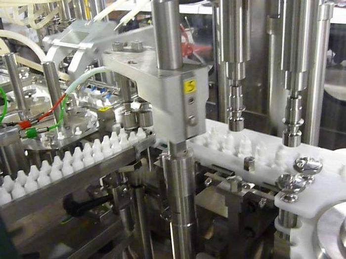 Used J 12922 D - Liquid Filler / Dropper Inserter / Screw Capper IMA STERIFILL F 200