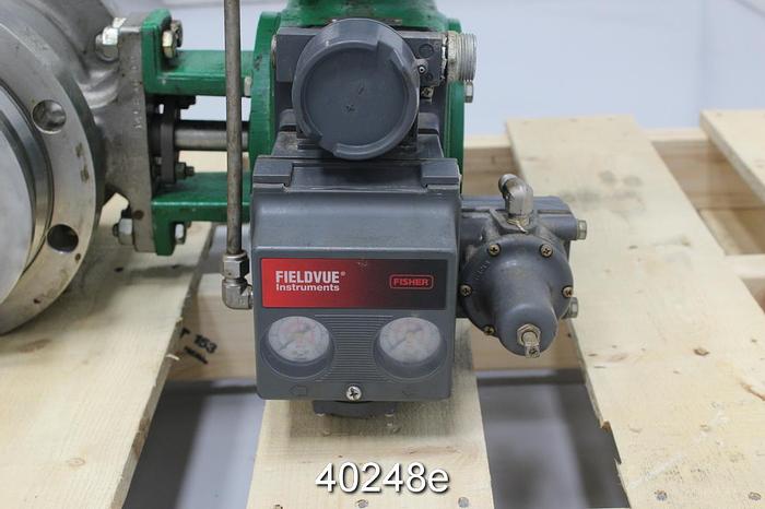 Used Fisher 6" Vee Ball Control Valve, V150 #40248