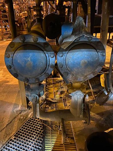 Used CMS SHELL AND TUBE HEAT EXCHANGER