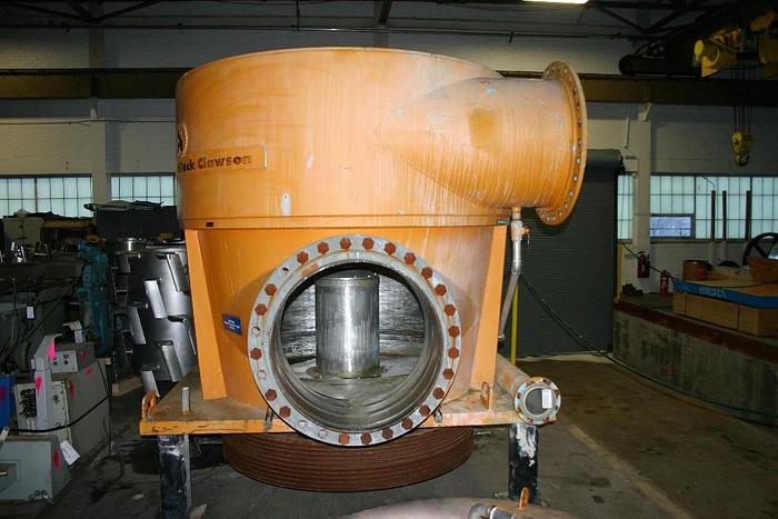 Used BLACK CLAWSON 60NP60 .012" (0.30MM) SLOTS 21,500 GPM (81,386 LPM) LOW PULSE PRESSURE SCREEN