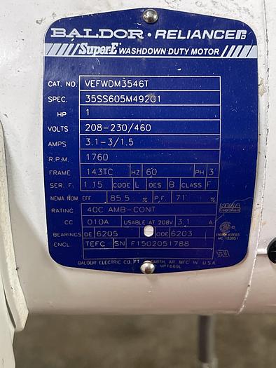 Used Conveyer Length 125” x Width 29” x Height 50”