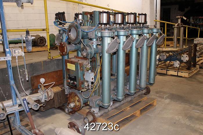 Used Ronningen Petter F-Series 3300 10-bank Canister Filter #42723