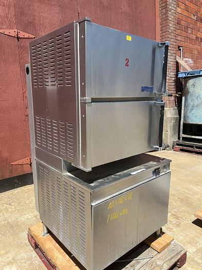 Used Cooker, Steamer, Cleveland, Model 36-CGM-16-300, Dual Chamber #S744625