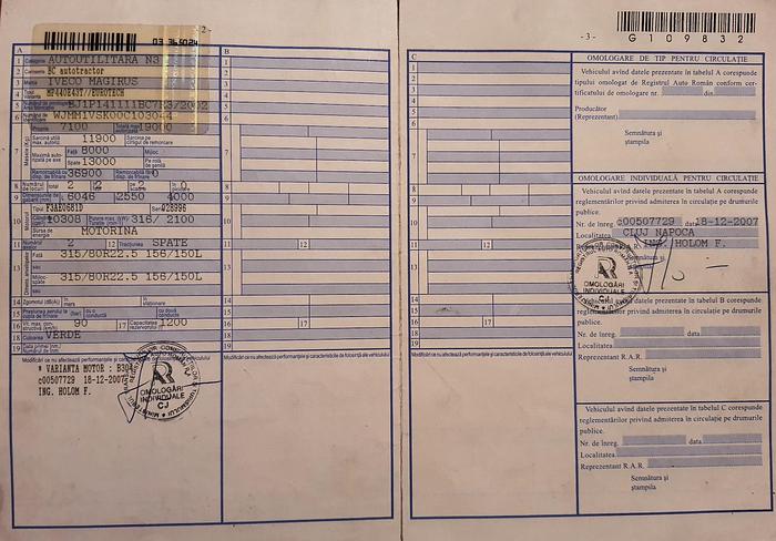 Gebruikt 2002 Iveco CURSOR 440E43 manual , euro 3