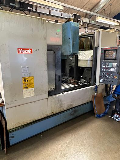 Used BRUGT VERTIKALT BEARBEJDNINGSCENTER FABR. MAZAK, MODEL VTC 20 B