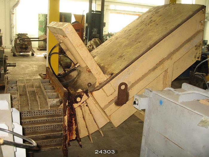 Used Rayfo  Rayfo Compactor With Hydraulic Unit, 20 Hp Motor, 1800 Rpm, 575V.  For Processing Wet Waste. #24303