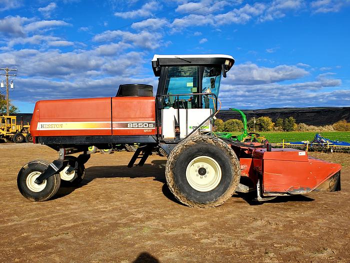 Used 2003 Hesston 8550S Rotary Windrower