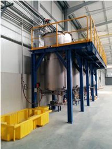 Gebraucht (FGL-1) - Dry fiber and laminate coating production unit (Fiber glass line) - 2000mm