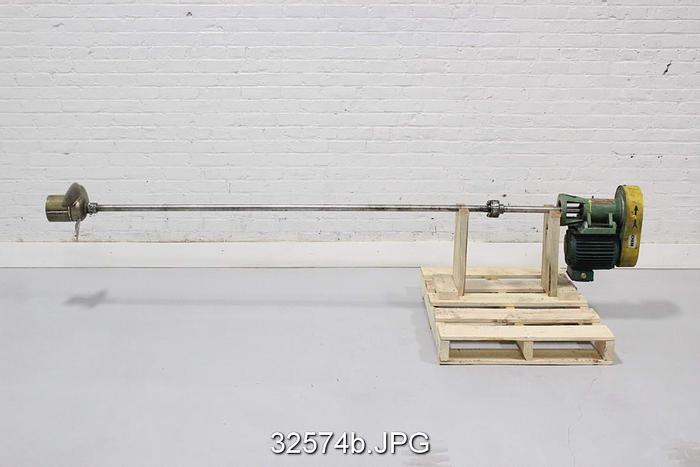 Used Prochem PVTO-050-350 Top Mount Agitator, 93" Shaft Length #32574