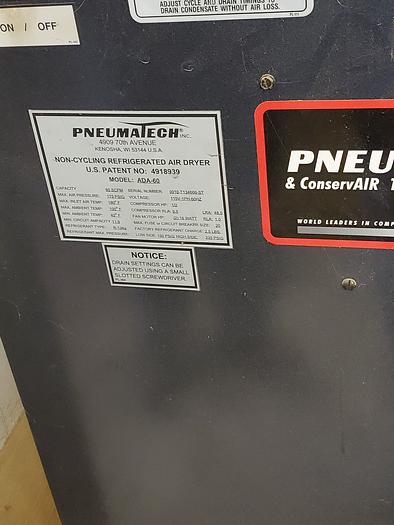 Used Pneumatech ADA-60 Refrigerated Air Dryer