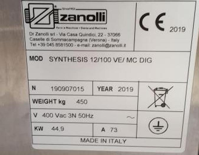Used Zanolli Synthesis 12/100V EL