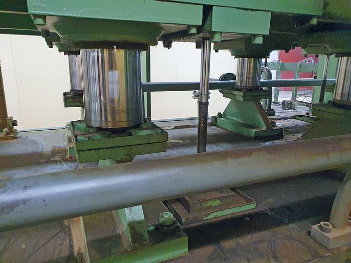 Used 1976 Ott Germany Ott Throughfeed Press D99-280