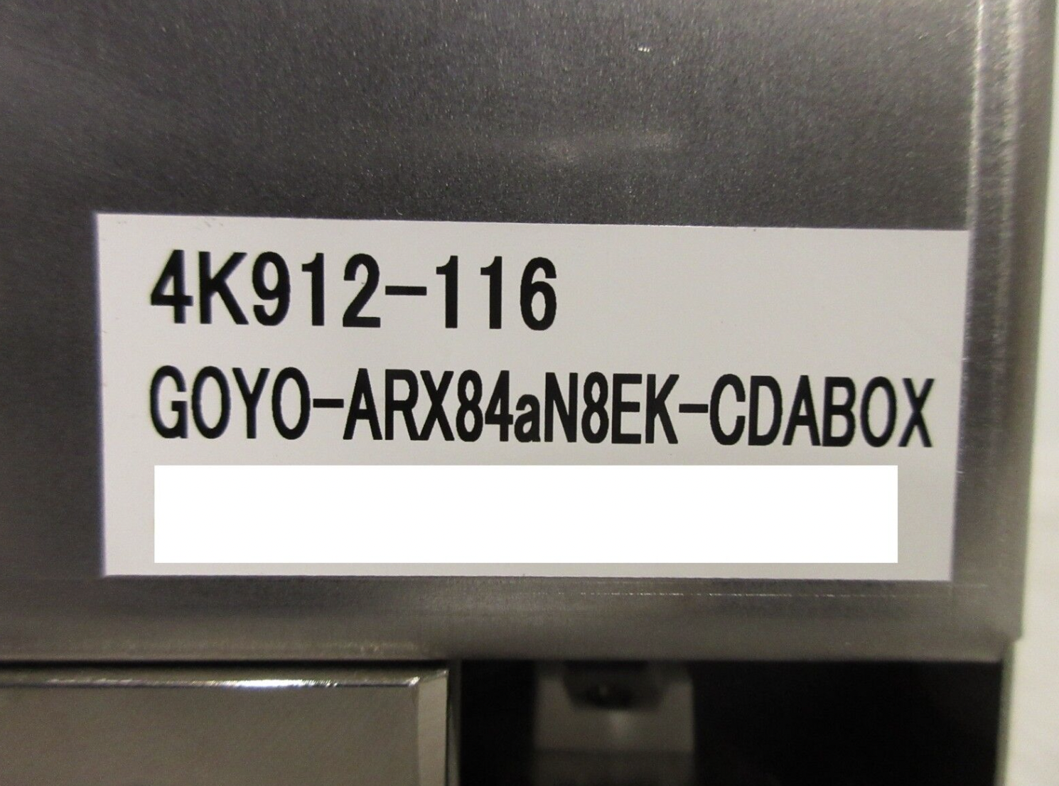 Used Nikon 4K912-116 Amplifier GOYO-ARX84aN8EK-CDABOX NSR-S620D ArF Immersion Used